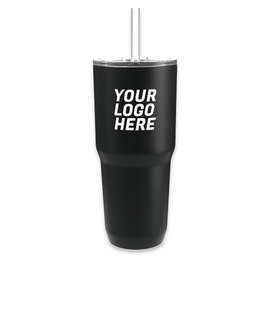 CamelBak 30 oz. Stainless Steel Tumbler with Straw - Color: Black