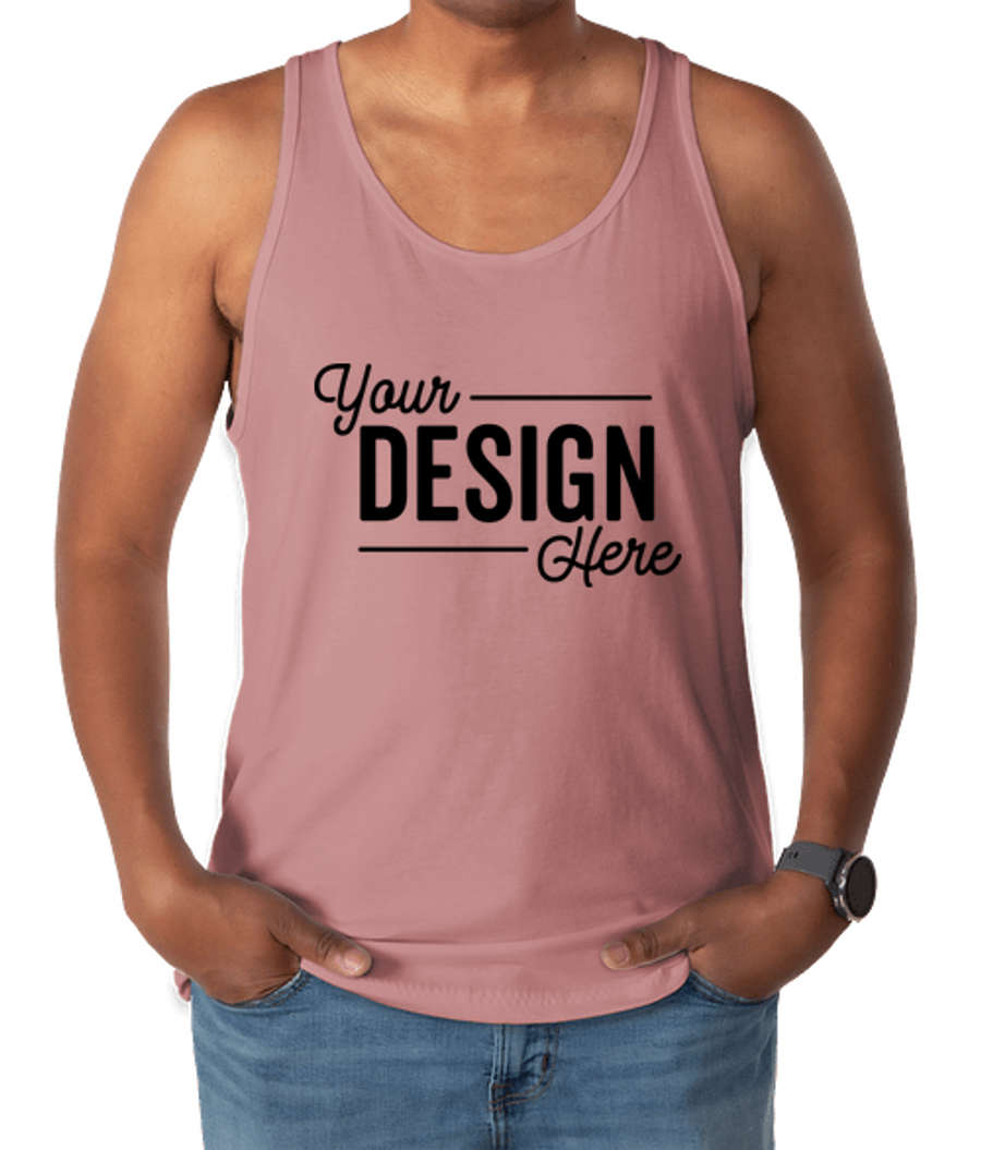 Bella + Canvas Jersey Tank in Mauve