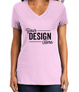 District Women's Perfect Weight V-Neck T-shirt - Color: Soft Purple