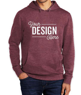 District V.I.T. Pullover Hoodie - Color: Heathered Cardinal