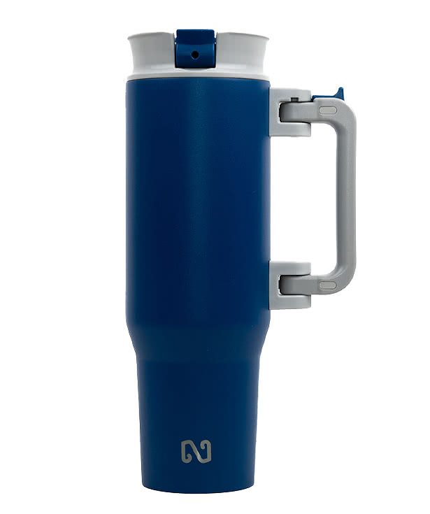 NAYAD Full Color 40 oz. Genesis Tumbler with Foldable Handle