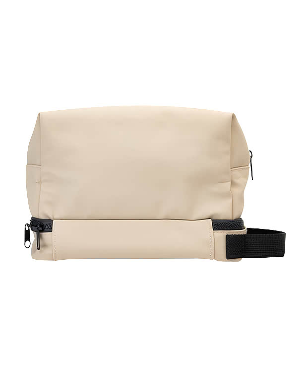 Full Color Hudson Recycled Leatherette Cosmetic Bag