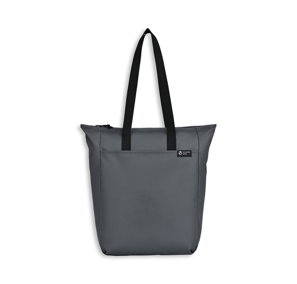 Renew Recycled Zippered Tote Bag-default