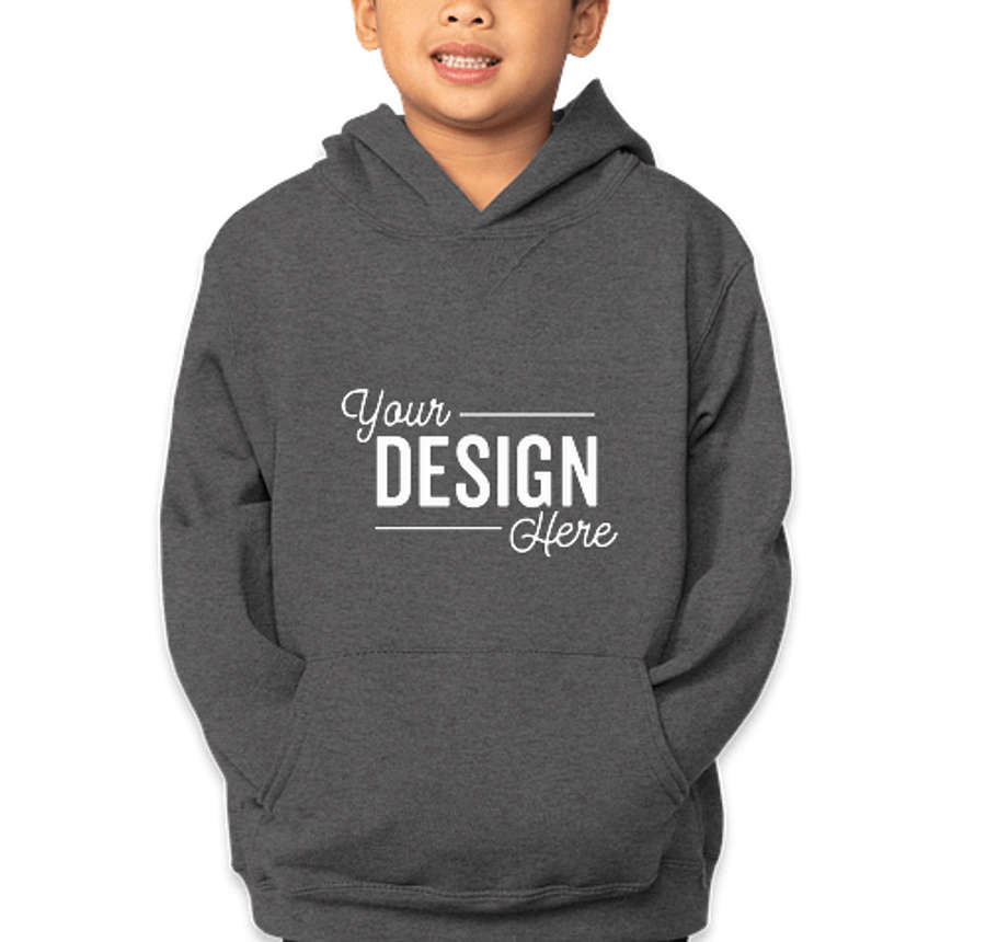 Russell Athletic Youth Dri Power® Pullover Hoodie in Black Heather