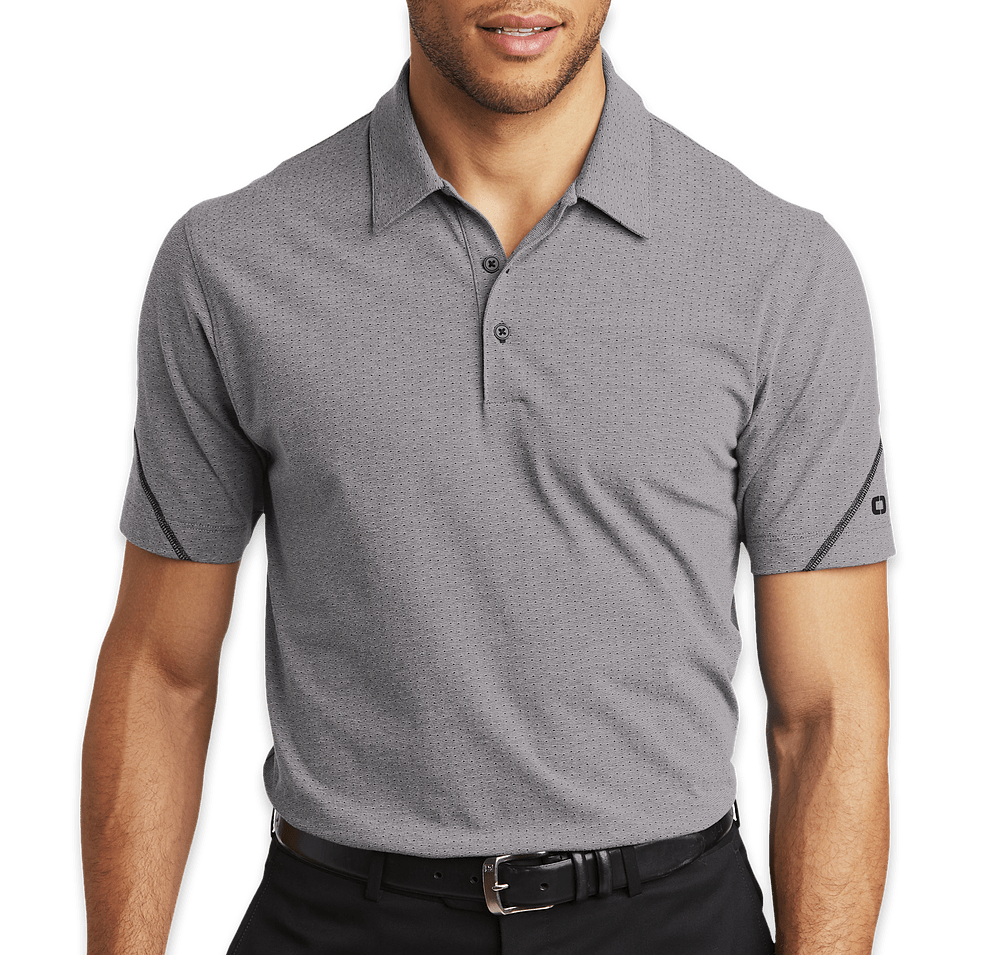 OGIO Tread Pinpoint Dot Performance Polo-default