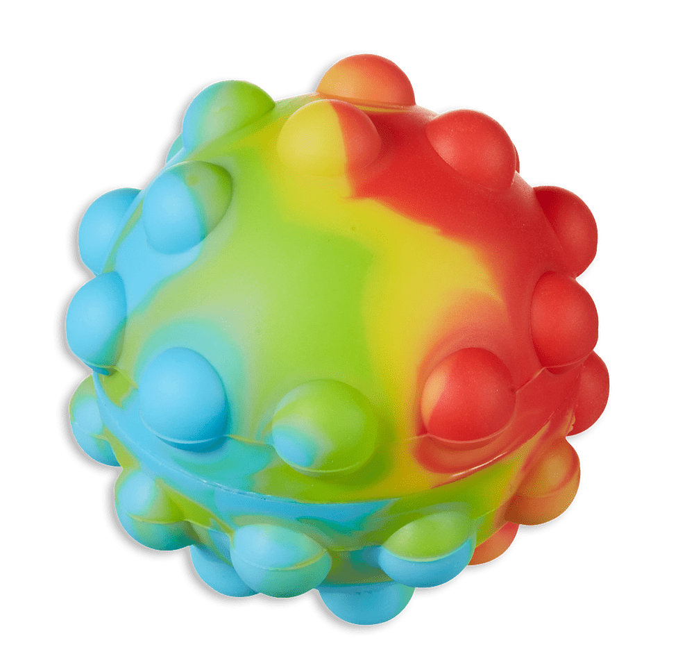 Tie Dye Push Pop Stress Ball-default