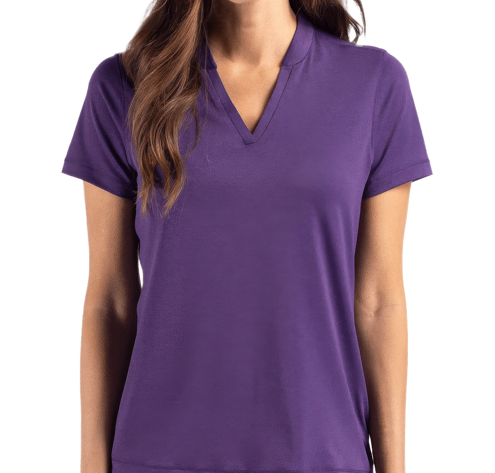 Cutter & Buck Women's Forge Eco Heathered UPF 50+ Performance Polo-default