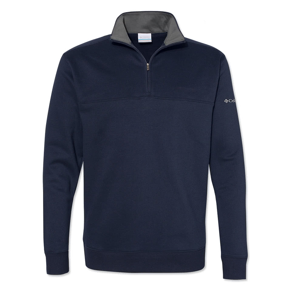 Custom Columbia Hart Mountain II Quarter Zip Sweatshirt