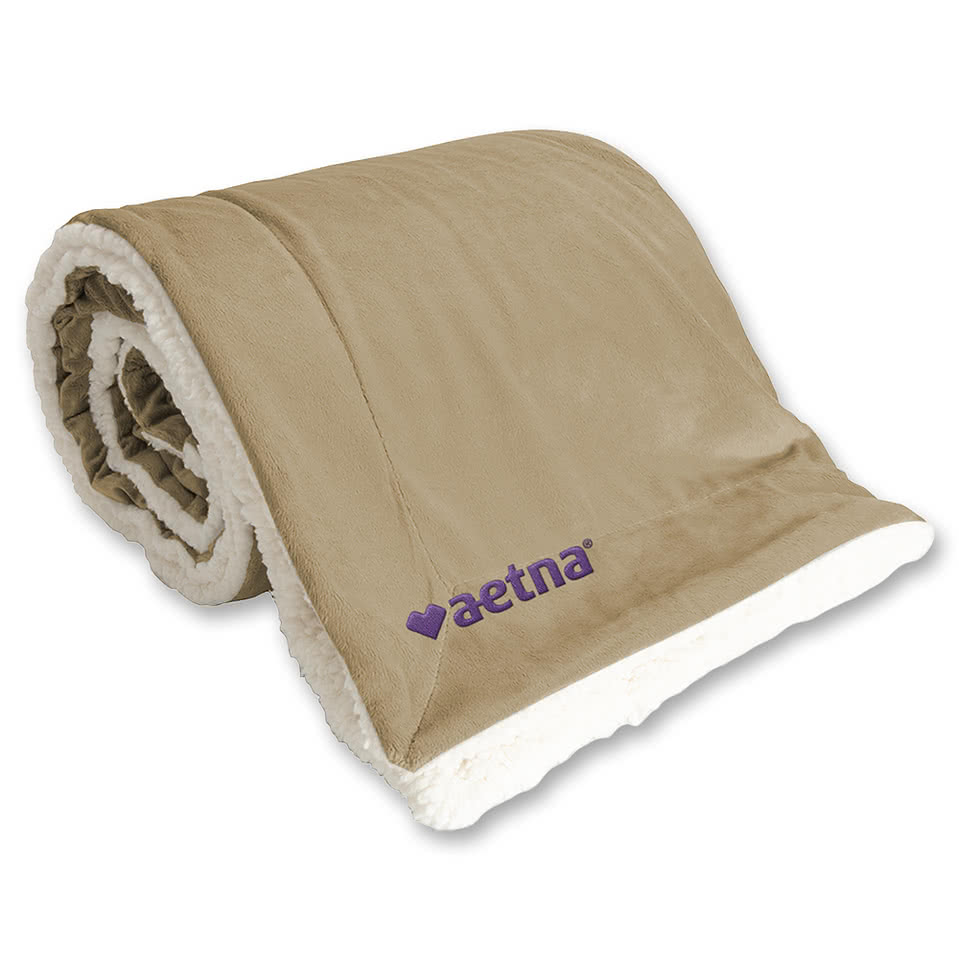 Oversized Mink Sherpa Blanket