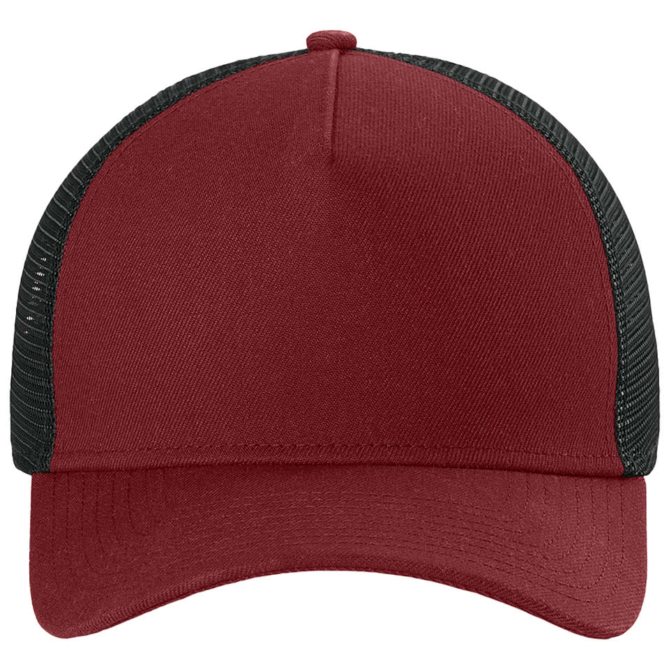 New Era A-Frame Five-Panel Snapback Trucker Hat - Embroidered