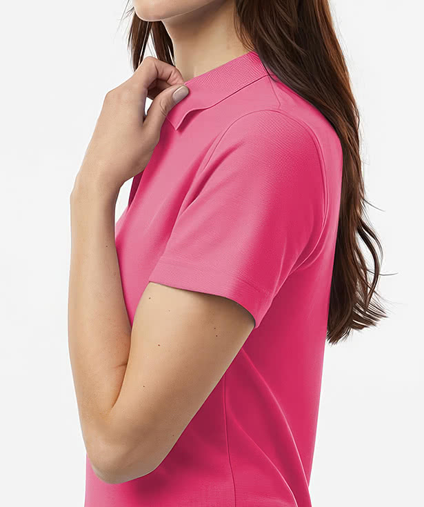 AllPro Women's Blended Pique Polo - Embroidered