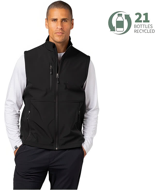 Storm Creek Trailblazer Recycled Soft Shell Vest - Embroidered