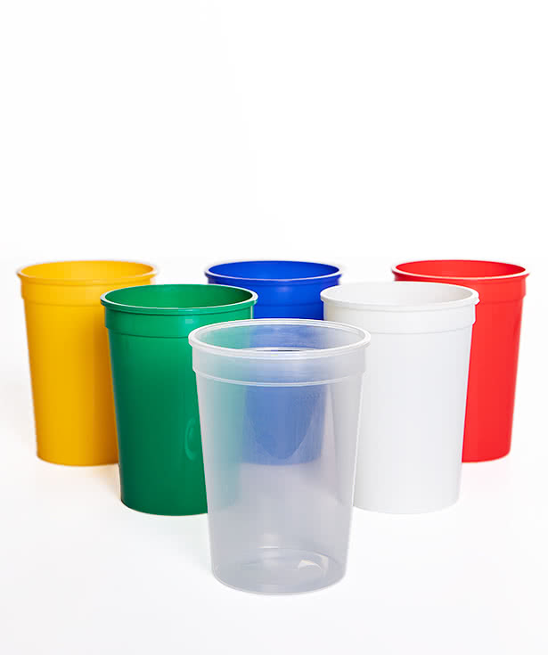 12 oz. Plastic Stadium Cup