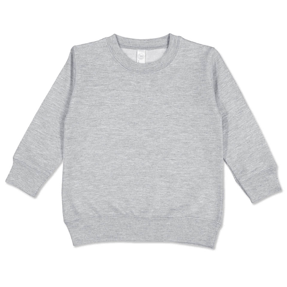 Rabbit Skins Toddler Fleece Crewneck Sweatshirt