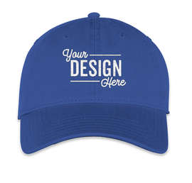 Otto Cap Garment Washed Baseball Hat - Color: Royal