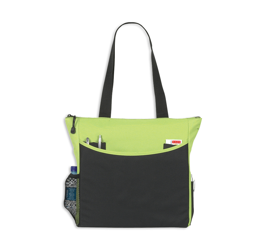 Full Color Transport It Medium Zippered Tote Bag-default