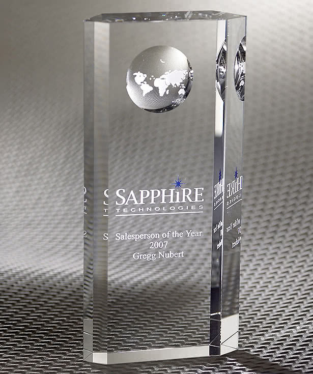 Nazione Pillar Globe Optically Perfect Award