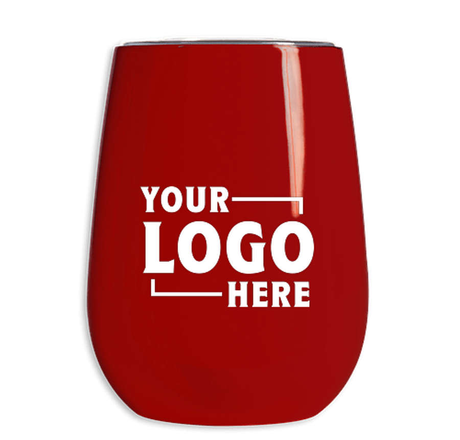 10 oz. Stainless Steel Vacuum Insulated Tumbler in Red