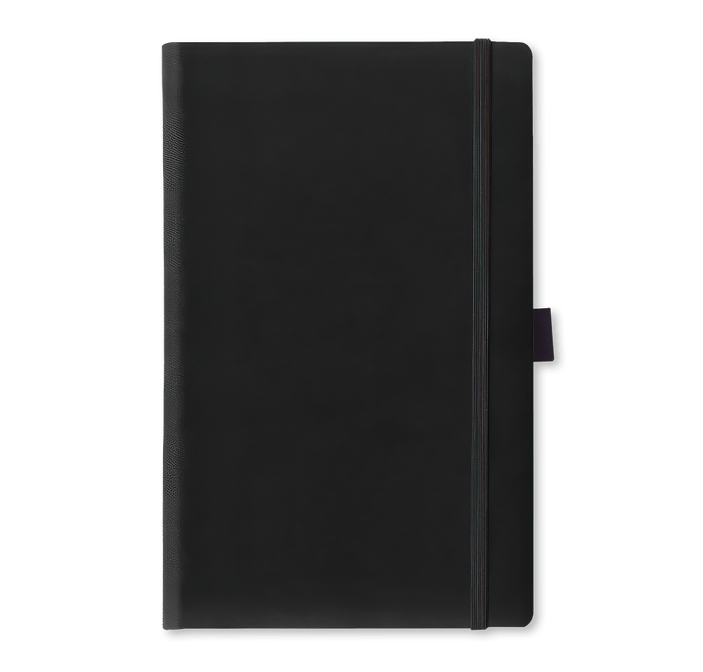 Castelli Debossed Tucson Medio Graph Hard Cover Notebook-default
