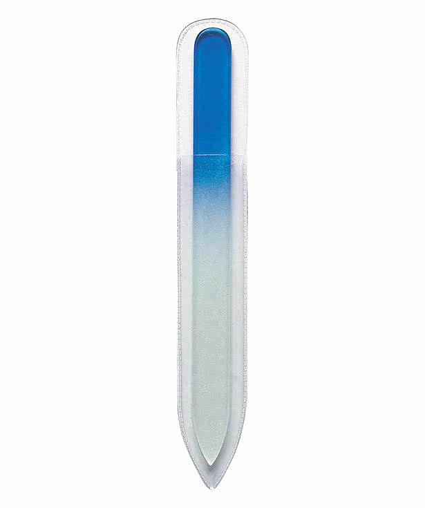 Glass Nail File with Sleeve