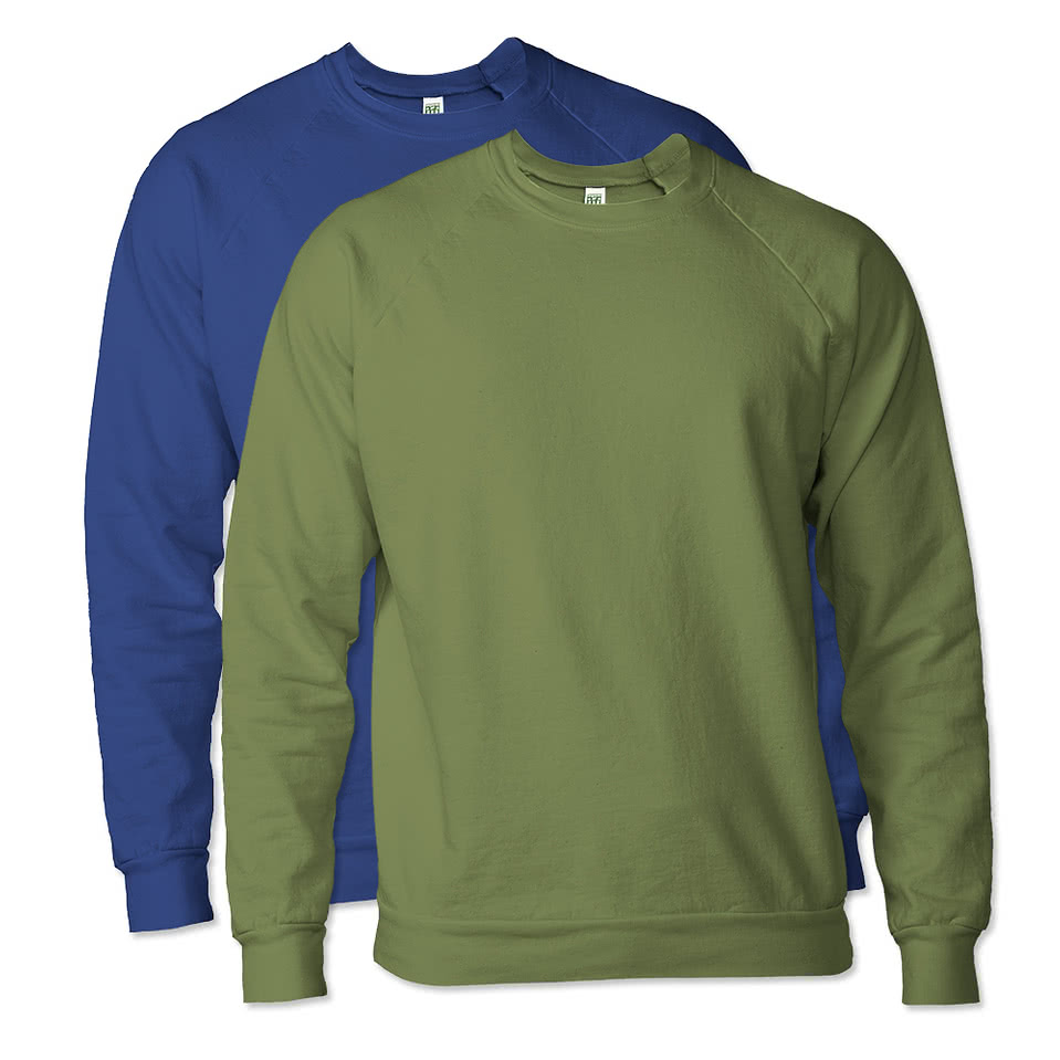 Royal Apparel USA-Made Organic Crewneck Sweatshirt