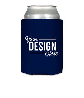 Foldable Can Cooler - Color: Navy