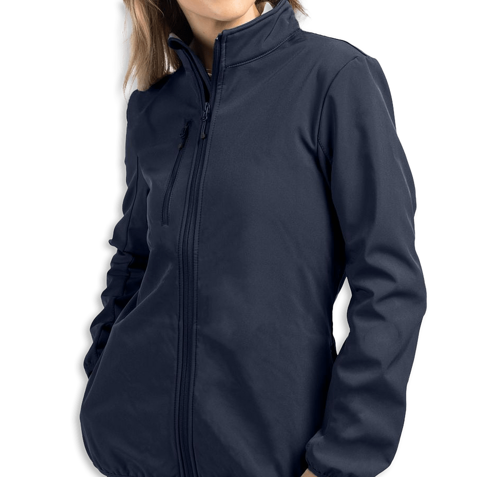 Clique by Cutter & Buck Women's Trail Eco Stretch Soft Shell Jacket-default