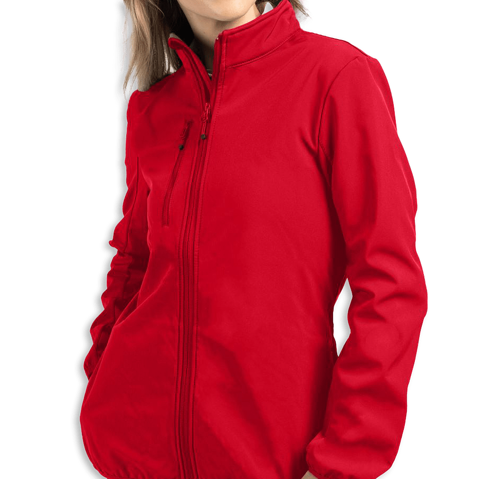 Clique by Cutter & Buck Women's Trail Eco Stretch Soft Shell Jacket-default