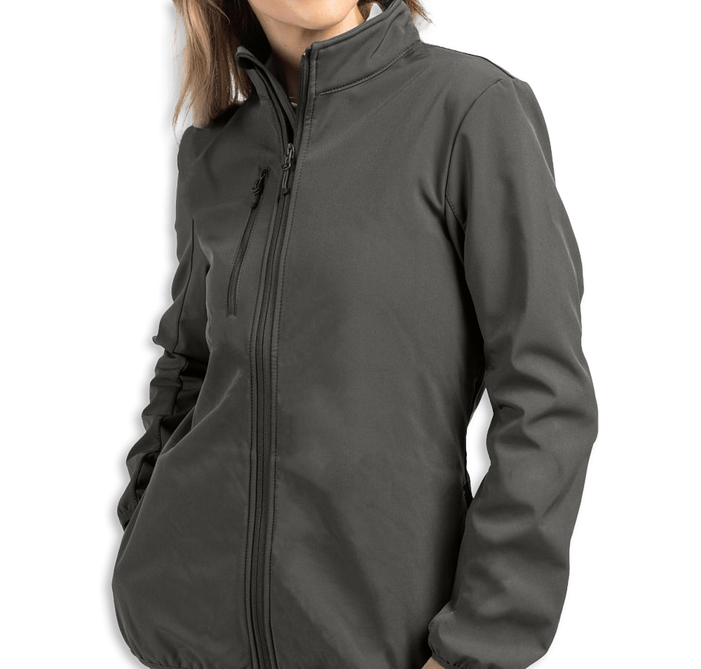 Clique by Cutter & Buck Women's Trail Eco Stretch Soft Shell Jacket-default