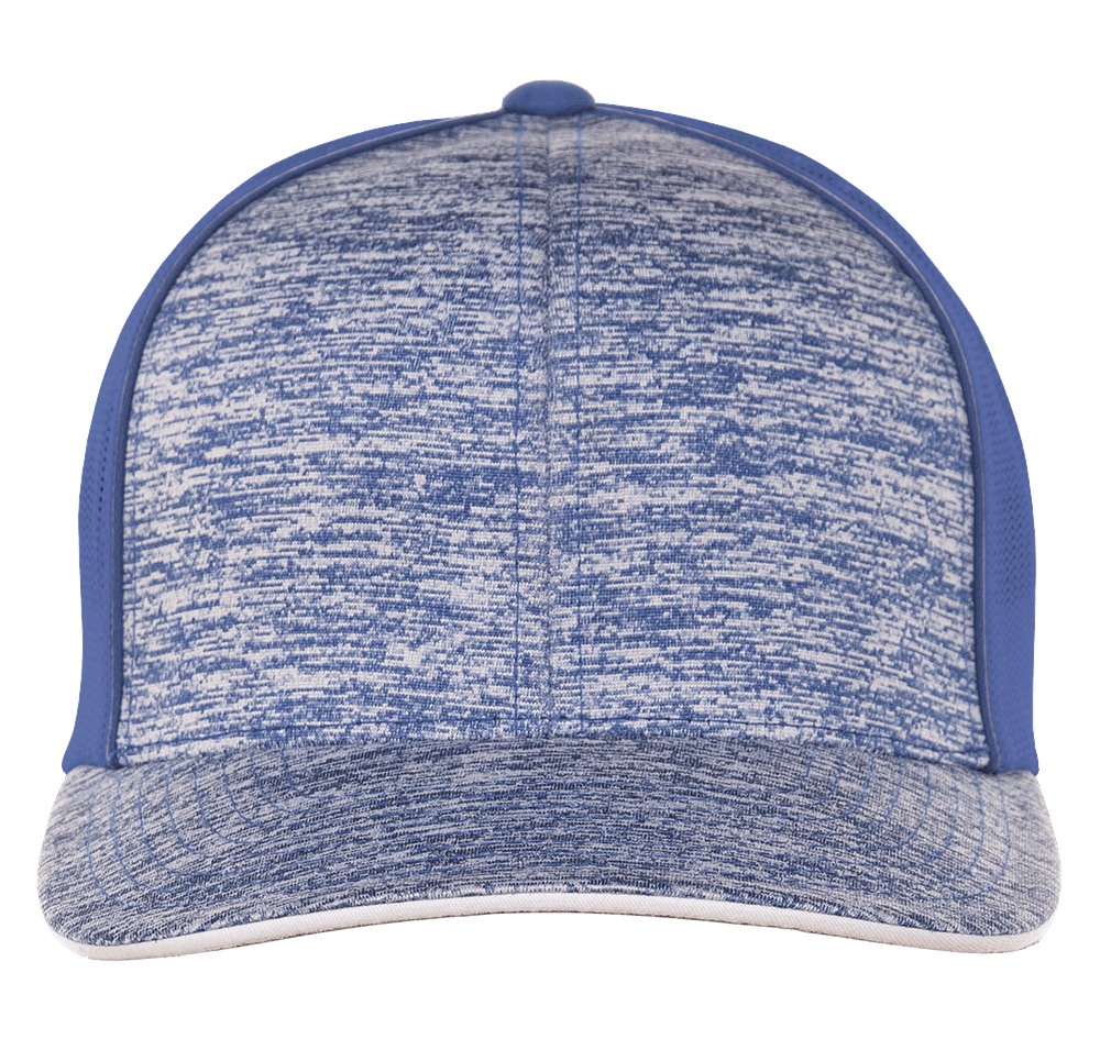 Pacific Headwear Aggressive Heather Trucker Hat-default
