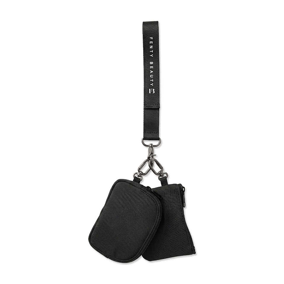 Clip N Go Recycled Dual Pouch Wrist Lanyard