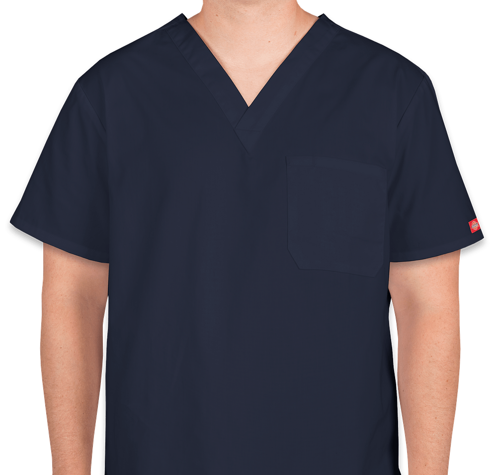 Dickies V-Neck Scrub Top-default
