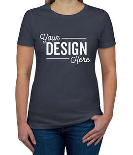 Next Level Women's Slim Fit Jersey T-shirt - Color: Indigo