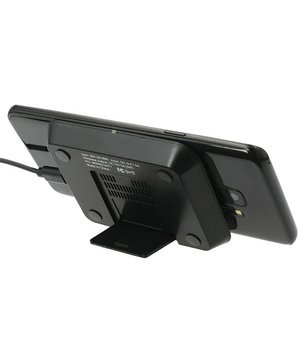 Full Color Optic Portable Wireless Charging Phone Stand