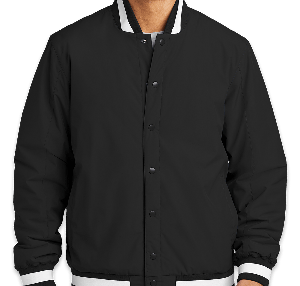 Sport-Tek Varsity Insulated Jacket - Embroidered-default
