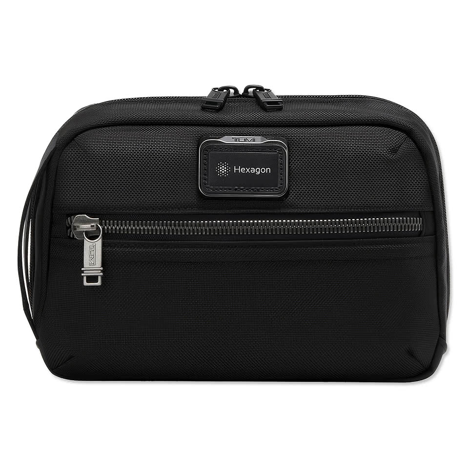 Laser Engraved Tumi Response Large Travel Pouch