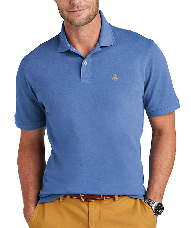 Brooks Brothers Pima Cotton Pique Polo - Embroidered