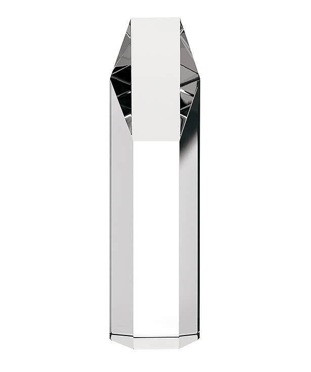 Laser Engraved 10" Hexagonal Tower Award