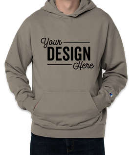 Champion Garment Dyed Pullover Hoodie - Color: Concrete