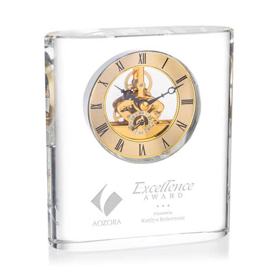 Adams Clock in Clear