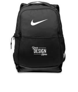 Nike Brasilia Recycled 15" Computer Backpack - Color: Black