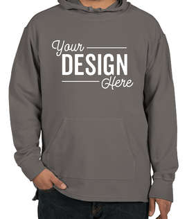 Comfort Colors French Terry Scuba Pullover Hoodie - Color: Pepper
