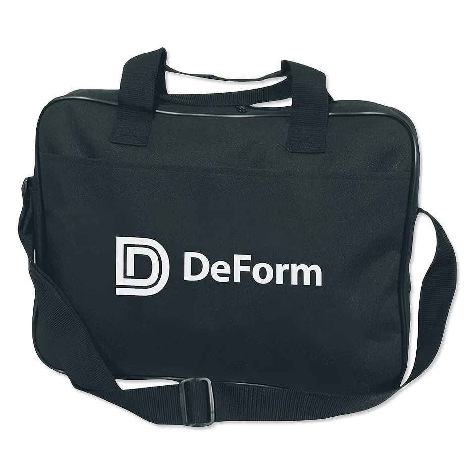 Modern Zippered Briefcase
