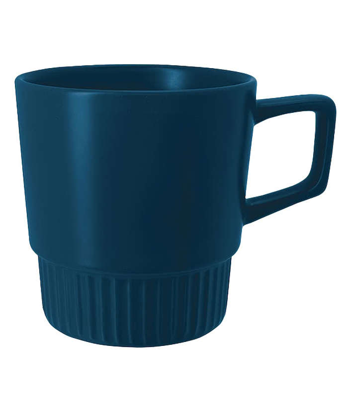 12 oz. Stoneware Lines Mug