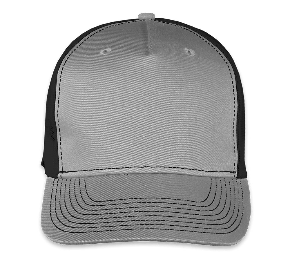 Port Authority Five-Panel Snapback Trucker Hat - Embroidered-default