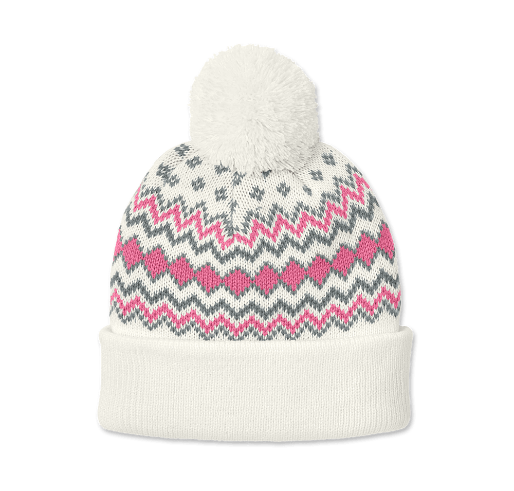 Port Authority Alpine Pom Pom Beanie-default