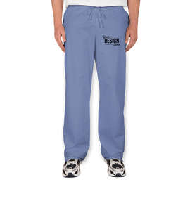 Dickies Drawstring Scrub Pant - Color: Ciel Blue