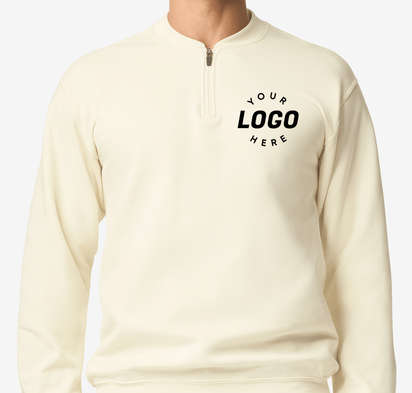 Gildan Softstyle Eco Quarter Zip Sweatshirt-default