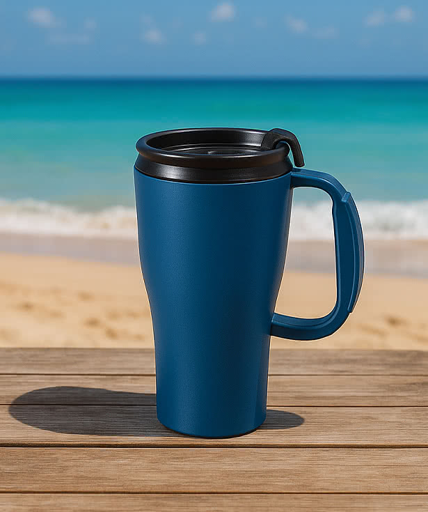 16 oz. Omega Mug with Slider Lid (Case of 48)