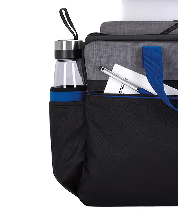 Full Color Stand Alone 14" Computer Briefcase